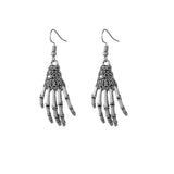 Lost Lady New Fashion Claw Hand Bone Ladies Earrings With The Same Personality Dark Earrings Alloy Jewelry Wholesale daiiibabyyy