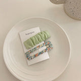 Small Fresh Girl hairpin Bangs Clip Japanese And Korean Style All-match BB Clip Floral Fabric Hair Clip Hair Accessories Sweet daiiibabyyy