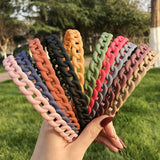 Unisex Alice Hairband Headband Men Women Sports Hair Band Hoop Metal Hoop Double Bangs Hairstyle Hairpin Hair Accessories daiiibabyyy