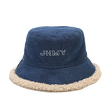 Plus velvet Bucket Hat Man Women Winter Outdoor Sports Hip Hop Cap Cotton Fishing Sun Hat Panama For Girls and Boys