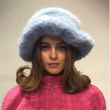 Newly y2k Women's Hat Winter Autumn Women Cute Solid Color Fleece Beanie Warm Hat E-Girls Streetwear Skullies 6 Colors daiiibabyyy