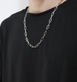 New Personality Cross Square Metal Multilayer Hip hop Long Chain Cool Simple Necklace For Women men Jewelry Gifts 19 daiiibabyyy