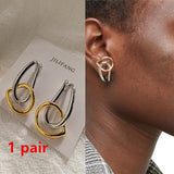 New Design Metal Ear Cuff Earrings without Piercing Geometric Minimalist Cartilage Earrings for Women Girls Jewelry daiiibabyyy