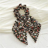 Korean Sweet Hair Rope Ties For Girls Women Ponytail Holder Hair Rings Accessories New Knotted Plaid Elastic HairBands Scrunchie daiiibabyyy
