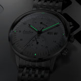 Daiiibabyyy Mens Fashion Mechanical Watches Business Automatic Wristwatch Stainless Steel Luminous Designer Clock Reojes De Hombre New 2024