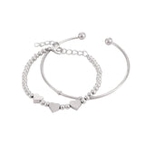 South Korean creative design feeling heart-shaped bracelet, retro cute girl fashion woman bracelet 2022 new jewelry daiiibabyyy