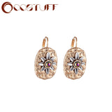 Vintage Accessories Unusual Korean Fashion Jewelry Gold Silver Color Sunflower Female Statement Dangle Earrings Gifts for Women daiiibabyyy