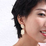 2022  Unique Design Fashion Earrings Jewelry Hanging Pendientes orecchini brincos Pendientes for Women aretes de mujer modernos daiiibabyyy