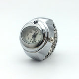 New Individuality Vintage Punk Elastic Stretchy Quartz Watch Rings for Women Man Hip-hop Couple Accessories daiiibabyyy