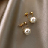 Delysia King   2022 simple fashion versatile small pearl earrings daiiibabyyy