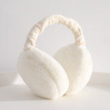 Creative Hamburger Warmer Ear Muffs Foldable Winter Head Hood Headband Earmuffs Outdoor Winter Accessories for Children Adults daiiibabyyy