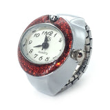 New Individuality Vintage Punk Elastic Stretchy Quartz Watch Rings for Women Man Hip-hop Couple Accessories daiiibabyyy