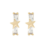 Lost Lady New Ins Inlaid Colorful Zircon Earrings Cute Gold-plated Zircon Stud Earrings For Women Girls Fashion Piercing Jewelry daiiibabyyy