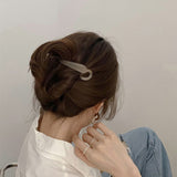 Fashion Solid Color Hair Clips Acrylic Hair Claws Hairpins Barrette Crab Elegant Ponytail Clip for Women Girls Hair Accessories daiiibabyyy