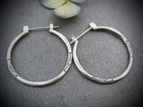 Creative Personality Silver Color Women's Earring  Engraving Metal Pattern Hoop Earrings for Women Party Fashion Jewelry daiiibabyyy