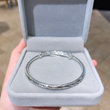 Trendy Silver Plated Letter Bracelet Female Simple Young Style Fashion Jewelry Women Bangles Gift for Girlfriend Party Wedding daiiibabyyy