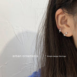 S925 Sterling Silver earrings for women Zircon Earrings trendy 2022 Jewelry wholesale daiiibabyyy