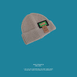 2022 New Beanies Women Fashion Knitted Hat Girls Female Beanie Cap Winter Hats for Women daiiibabyyy