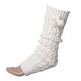 Women Girl Knit Winter Leg Warmer Socks Japanese Loose Style Lady Sock Boots Knee Stockings Candy Leggings Warm Heap Heap Socks daiiibabyyy