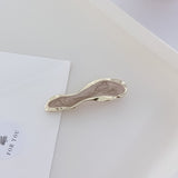 Korean Distressed Vintage Hairpin2021 New Irregular Pattern Hairpin For Women Girls Fashion Personality Bangs Clip Duckbill Clip daiiibabyyy