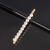 Ins Fashion 1Set Women Girls Elegant Pearls Hair Clips Sweet Headwear Hair Ornament Hairpins Barrettes Hairgrip Hair Accessories daiiibabyyy