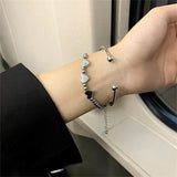South Korean creative design feeling heart-shaped bracelet, retro cute girl fashion woman bracelet 2022 new jewelry daiiibabyyy
