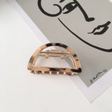 Fashion Acetate Triangle Hair Clips for Women Girls Hair Claw Chic Barrettes Claw Crab Hairpins Styling Tool Hair Accessories daiiibabyyy