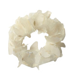 Sweet Printing Butterfly Mesh Hair Scrunchies Women Romantic Hair Rope Transparent Tulle Organza Hair Tie Hair Accessories daiiibabyyy