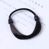 Daiiibabyyy Women girl's  Wig hair Elastic Rubber Bands Rope Scrunchies Hair Ties Headdress Acsesorios para el cabello for Women girls