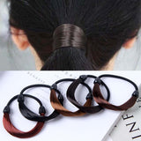 Daiiibabyyy Women girl's  Wig hair Elastic Rubber Bands Rope Scrunchies Hair Ties Headdress Acsesorios para el cabello for Women girls
