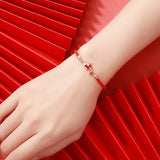 Fashion New Retro Double Bell Bracelet Silver Color Adjustable Bangle Jewelry For Women Girlfriend Birthday Party Gift daiiibabyyy