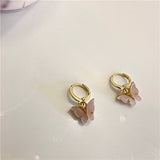 Dorp Earrings for Women Fashion Sweet Butterfly Earrings 2022 New Style Simple Light Jewelry Accessories Wholesale daiiibabyyy