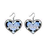 Lost Lady New Fashion Hand-Painted Love Lip Earrings With Creative Women's Earrings Jewelry Wholesale Direct Sales daiiibabyyy