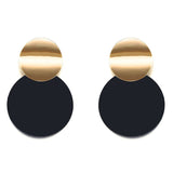 2021 New Fashion Simple Earrings For Women Exaggerated Wild Stone Geometric Shapes Marble Jewelry Gifts Banquet Girls daiiibabyyy