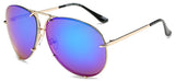 Big Brand design Aviation sunglasses Men fashion shades mirror female Sun Glasses women eyewear metal frame sunglasses sunshade