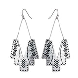 Hotsale 2022 New Vintage Gold Silver Color Trend Fashion Wholesale Women Earrings Dangle Pendientes brincos long Earring Jewelry daiiibabyyy
