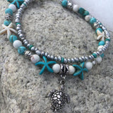 Summer Vintage Shell Beads Starfish Anklets For Womenen Kelbandje Anklet Leg Bracelet Bohemian Beach Jewelry Sandals Gift
