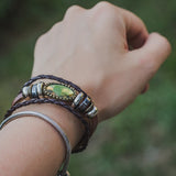Wholesale Punk Leather Bracelets for Women Men Jewelry pulseira masculina pulseira feminina erkek bileklik bracelet men femme