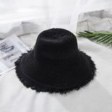 Summer Boater Hats For Women Straw Sun Hat Lady Girls Lace Panma Beach Hat Floppy Female Travel Folding Chapeu daiiibabyyy