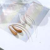 Hanging Earrings for Women Stud Vintage Jewelry  Gold Silver Color Dangle Pendientes brincos Alloy 2022 New Arrival