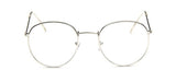 2022 Round Clear Glasses Frame Woman Men Glasses Retro Metal Black Silver Gold Myopia Optical Eyeglasses Frames Oculos De Grau