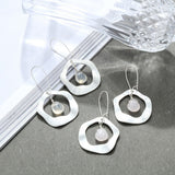 Beautiful Silver Color Women Earrings Vintage Jewelry Wholesale Dangle Pendientes brincos New Arrival Goth Earrings for Women daiiibabyyy