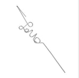 New Ear Needle Wrap Crawler Hook Earrings for Women Surround Auricle Diagonal Stud Copper Inlaid Zircon Piercing Earrings /1 Pc daiiibabyyy