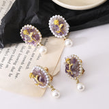 2022 new fashion retro flower series earrings jewelry, creative lovely woman foe earrings Korea jewelry wholesale party gifts daiiibabyyy
