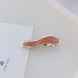 Korean Distressed Vintage Hairpin2021 New Irregular Pattern Hairpin For Women Girls Fashion Personality Bangs Clip Duckbill Clip daiiibabyyy