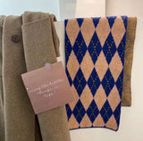 2022 Retro Plaid Long Wild Neutral Scarf Autumn and Winter Knitted Wool Warmth Trend Fashionable Scarf Women's Scarf In Winter daiiibabyyy