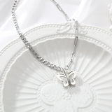 Vintage Multilayer Pendant  Butterfly Necklace for Women Moon  Charm Choker Pendant Necklaces Boho Fashion Jewelry Gift daiiibabyyy