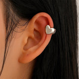 Popular 1 pc Stainless Steel Painless Ear Clip Earrings For Men/Women Punk Gold Silver Non Piercing Fake Earrings Jewelry Gift daiiibabyyy