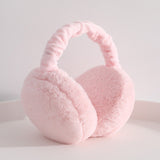 Creative Hamburger Warmer Ear Muffs Foldable Winter Head Hood Headband Earmuffs Outdoor Winter Accessories for Children Adults daiiibabyyy