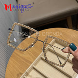 Myopia Hyperopia Women Sunglasses Vintage clear lens glasses ladies luxury rhinestone eyeglasses men optical Shades daiiibabyyy